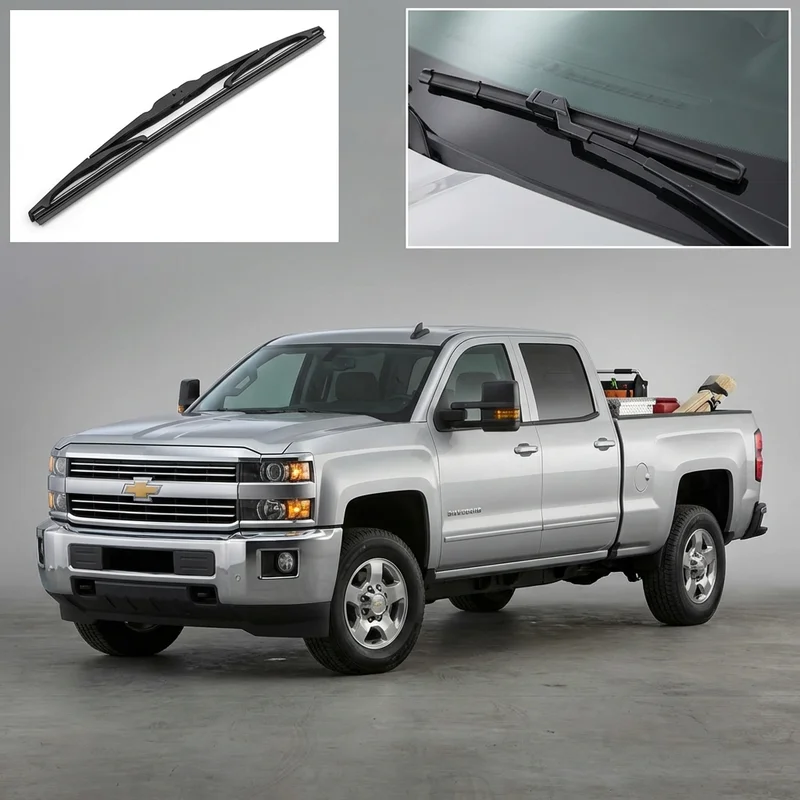 Driver Side Wiper Blade for Chevrolet Silverado 3500 HD (2007 - 2025) - 1